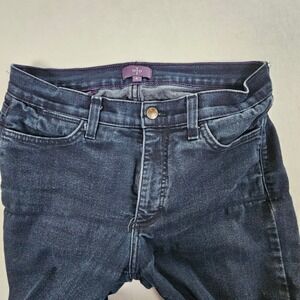 NYDJ Lift Tuck Technology‎ Dark Wash Denim Jeans Womens Size 6 Made in USA